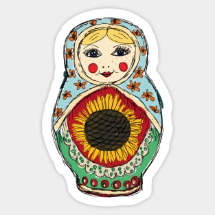 Matrioshka Sticker